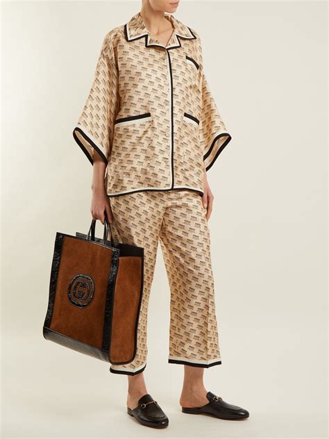 robe soiree gucci|Gucci pajamas for women.